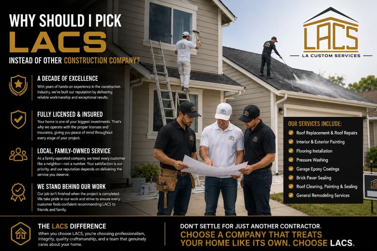 Why Should I Choose LACS Instead of Another Construction Company?