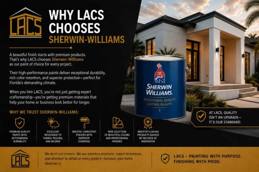 Why LACS Chooses Sherwin-Williams