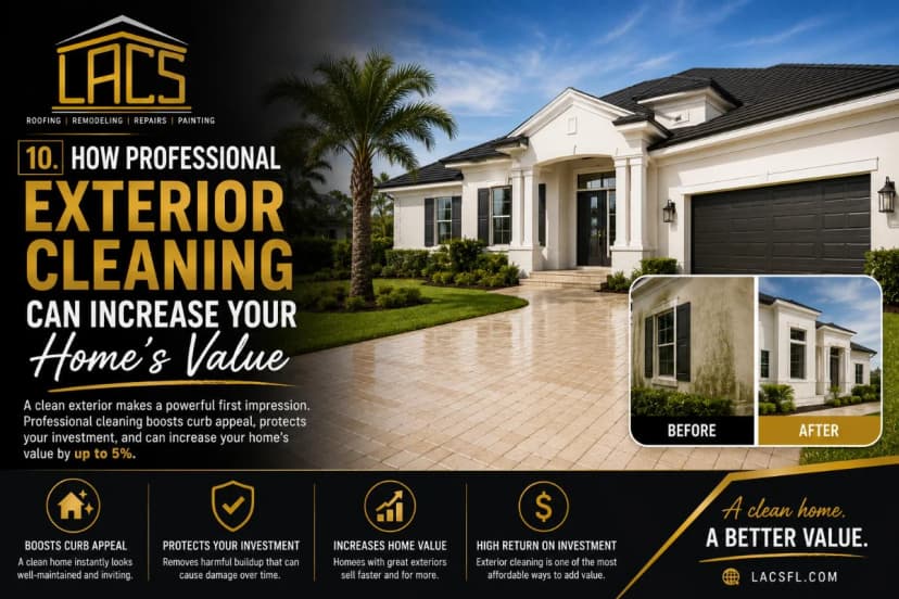 How Pressure Washing Increases Property Value Before Selling