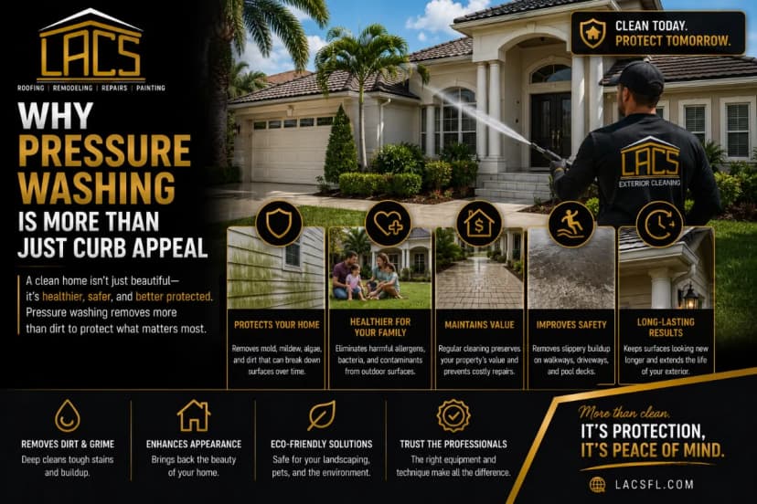 Why Pressure Washing Is More Than Just Curb Appeal