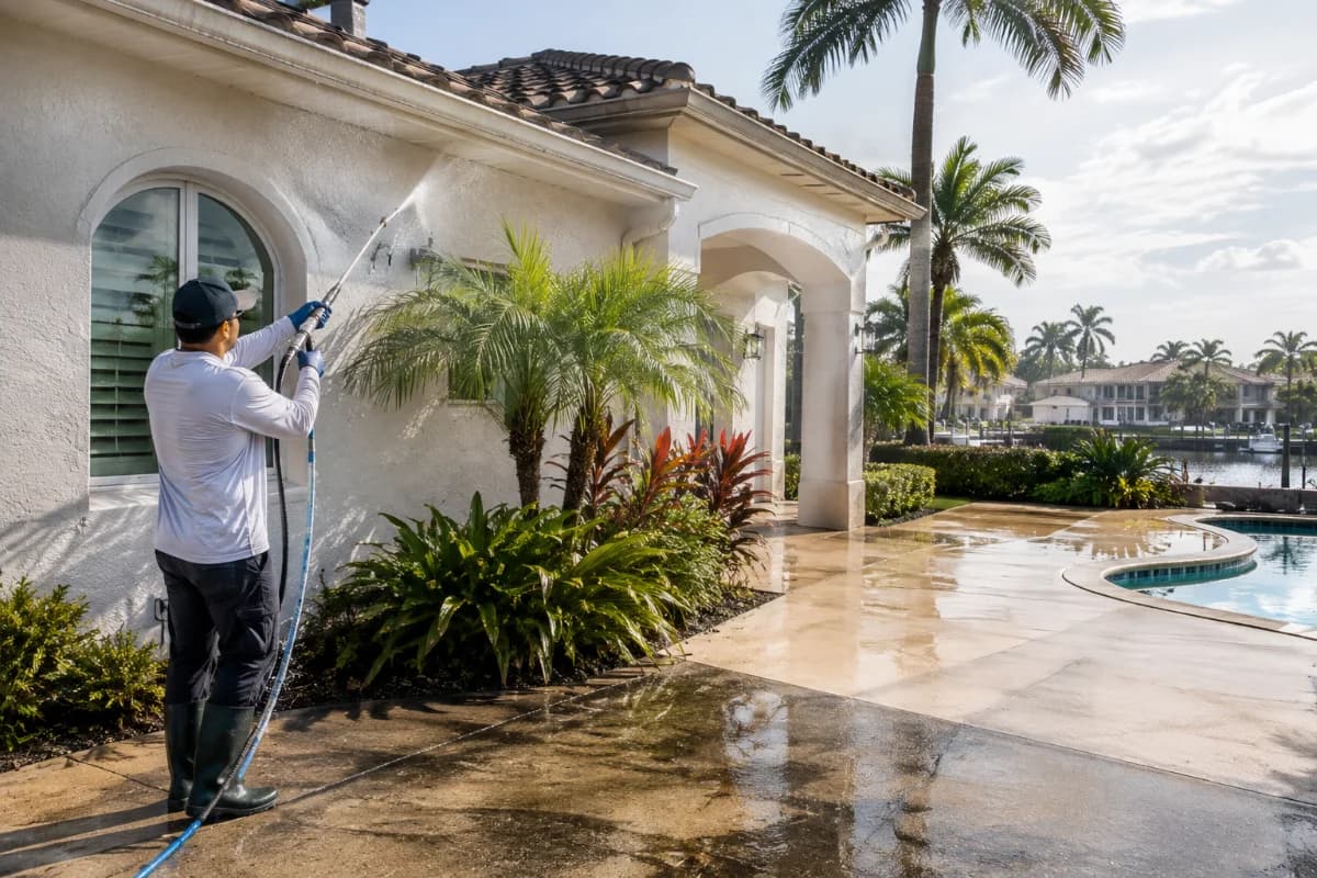 The Complete Guide to Pressure Washing Your Home in Florida