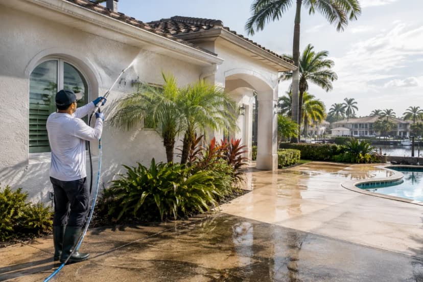 The Complete Guide to Pressure Washing Your Home in Florida